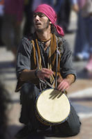 Medieval Market Performer - Olvera. One of the full page images included in the F2 article.